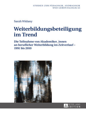 cover image of Weiterbildungsbeteiligung im Trend